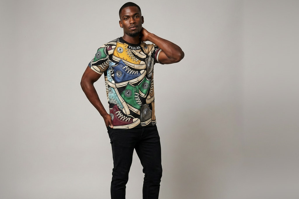 PAULAN "Kasi Classics" All-Over Print Tee