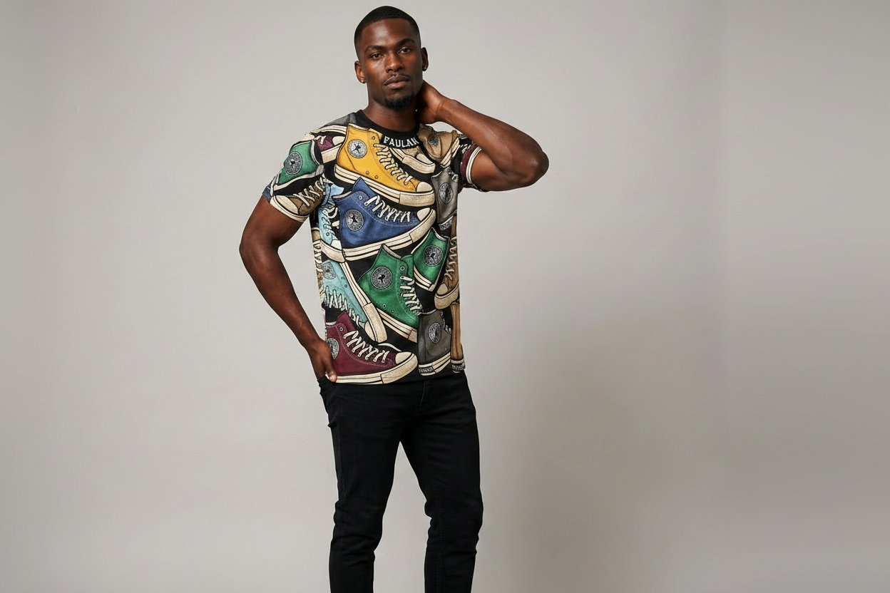 PAULAN "Kasi Classics" All-Over Print Tee