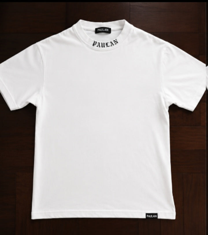 PAULAN Signature Oversized Tee – White Edition