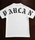 PAULAN Signature Oversized Tee – White Edition